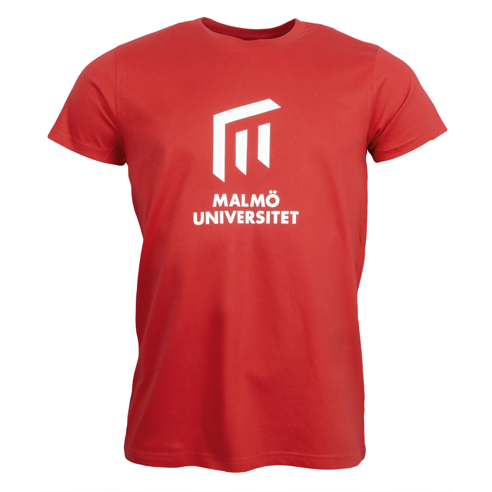 Röd t-shirt herr